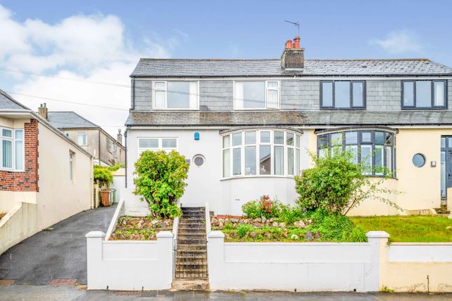 Thumbnail Semi-detached house for sale in Weston Park Road, Plymouth, Devon
