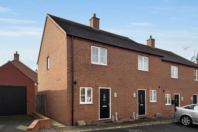 Thumbnail End terrace house for sale in Needlepin Way, Buckingham