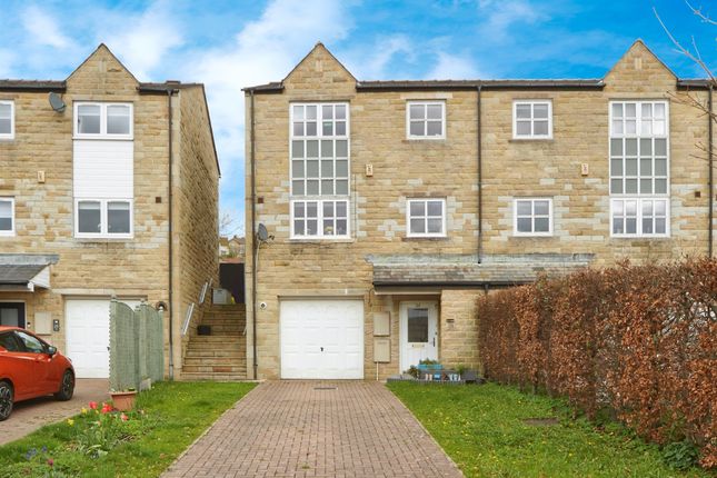 Thumbnail End terrace house for sale in Canal Road, Riddlesden, Keighley