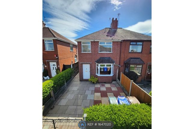 Semi-detached house to rent in Dickenson Road East, Stoke-On-Trent
