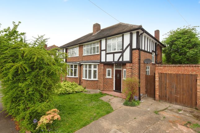 Thumbnail Semi-detached house for sale in Mayfair Avenue, Worcester Park