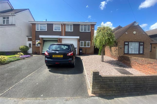 Thumbnail Semi-detached house for sale in Woodland Road, Halesowen, West Midlands