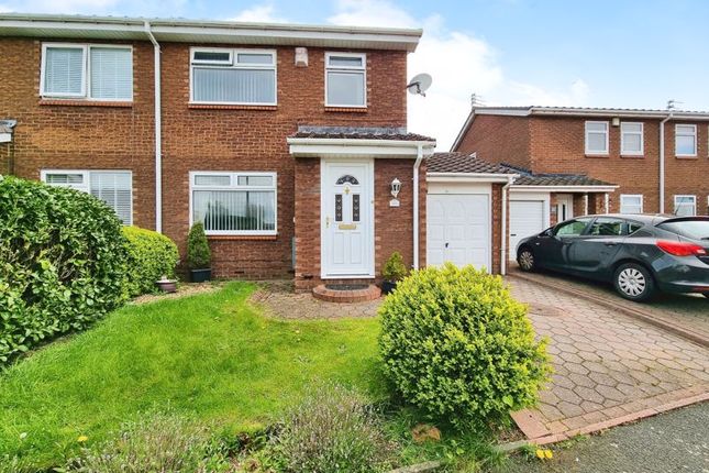 Semi-detached house for sale in Nuneaton Way, North Walbottle, Newcastle Upon Tyne