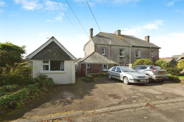 Thumbnail Semi-detached house for sale in Trefrew Road, Camelford, Cornwall