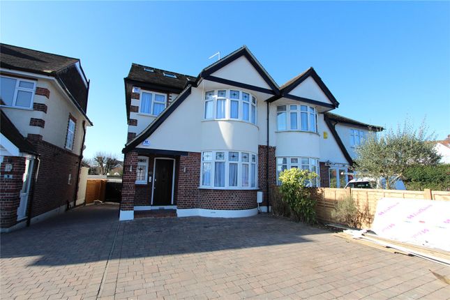 Thumbnail Flat to rent in Ridge Avenue, Winchmore Hill, London