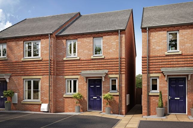 Thumbnail Terraced house for sale in "The Canford - Plot 271" at Birmingham Road, Lichfield