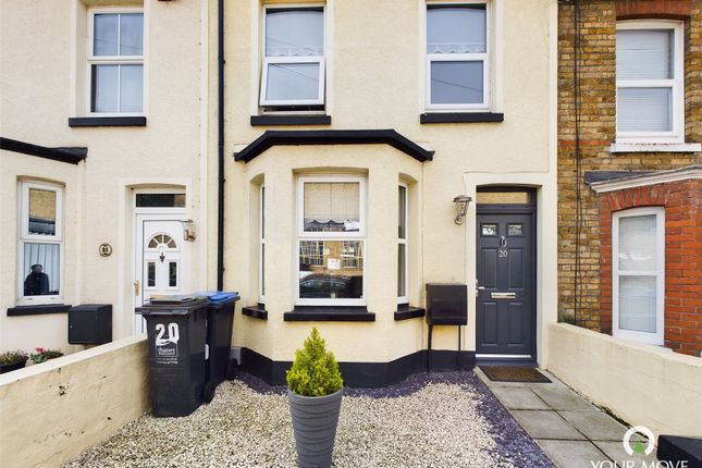 Terraced house for sale in Marlborough Road, Margate, Kent