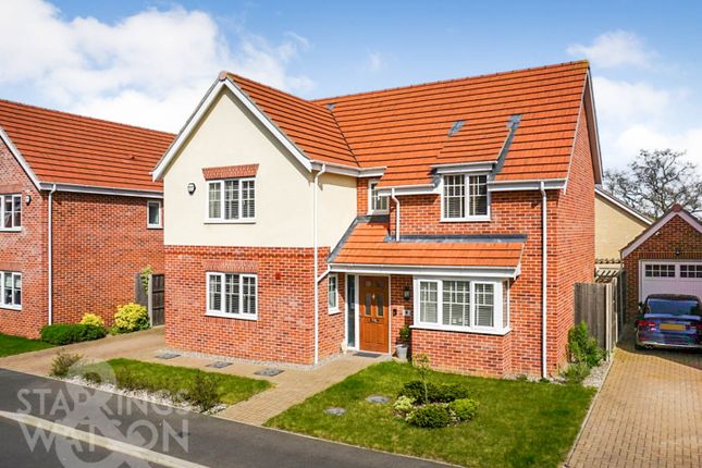 Thumbnail Detached house for sale in Nursery Close, Lowestoft