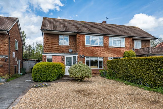 Thumbnail Semi-detached house for sale in Stringers Avenue, Jacob's Well, Guildford, Surrey