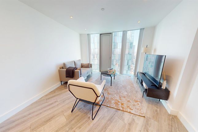 1-bed flat on Apartment 3604, Three60, 11 Silvercroft Street, Manchester, £285,000