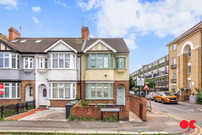 Thumbnail End terrace house for sale in Goldsmith Road, London
