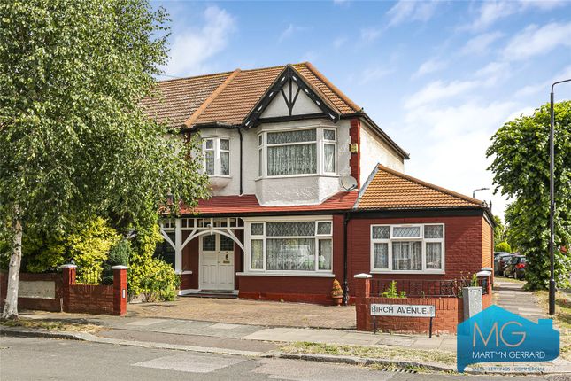 Semi-detached house for sale in Birch Avenue, Palmers Green, London