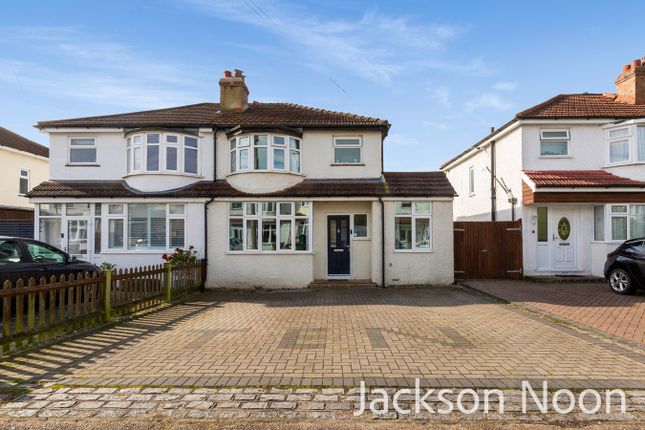 Thumbnail Semi-detached house for sale in Southville Close, Ewell