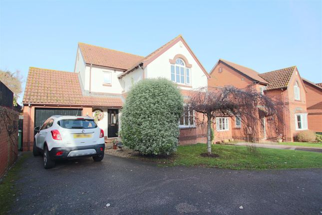 Thumbnail Detached house for sale in Fowler Close, Exminster, Exeter