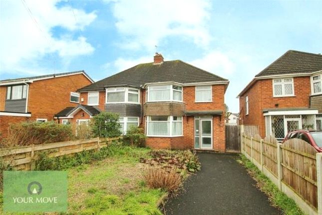 Thumbnail Semi-detached house for sale in York Road, Bromsgrove, Worcestershire