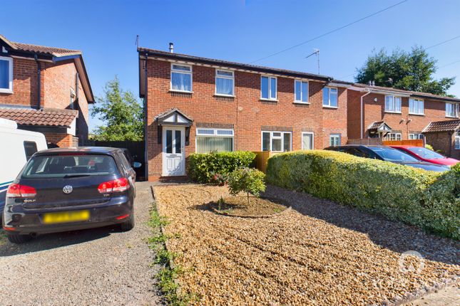 Semi-detached house for sale in Baker Avenue, Broughton, Kettering