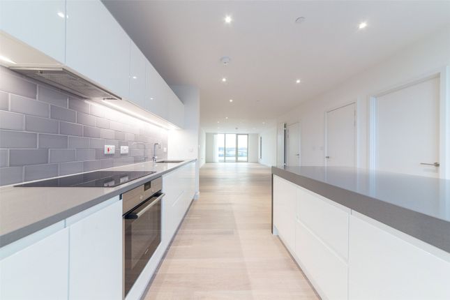 Thumbnail Flat for sale in Liner House, 3 Royal Wharf Walk, London