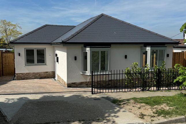 Thumbnail Detached bungalow for sale in Link Road, Rayleigh