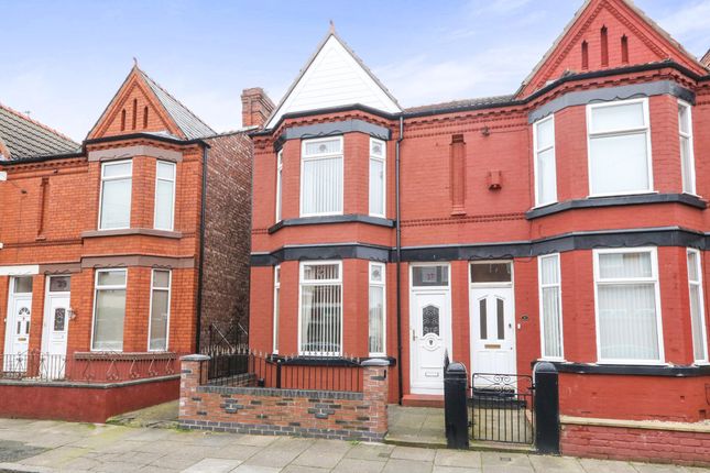 Thumbnail Semi-detached house to rent in St. Georges Avenue, Tranmere, Birkenhead