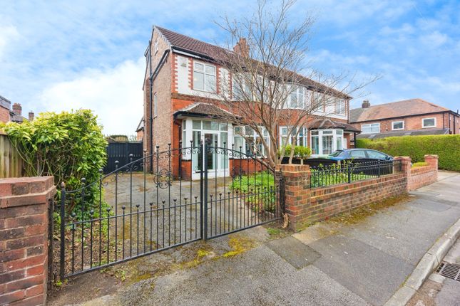 Thumbnail Semi-detached house for sale in Merlyn Avenue, Sale, Greater Manchester