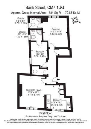 Flat to rent in Bank Street, Braintree