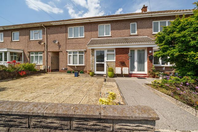 Thumbnail Terraced house for sale in Heather Crescent, Sketty, Swansea