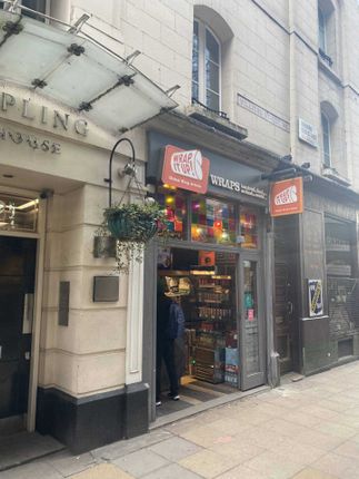 Retail premises to let in Villiers Street, London