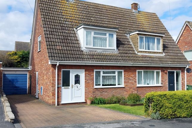 Thumbnail Semi-detached house for sale in Manor Drive, Sawtry, Huntingdon