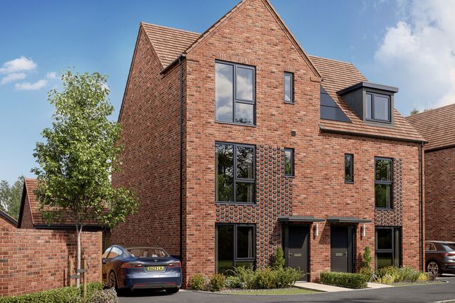 Thumbnail Semi-detached house for sale in "The Hiero" at Anemone Avenue, Stafford