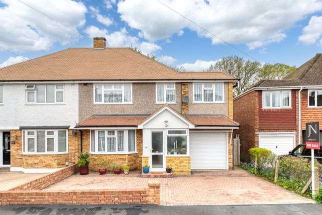 Thumbnail Semi-detached house for sale in Wolsey Drive, Walton-On-Thames