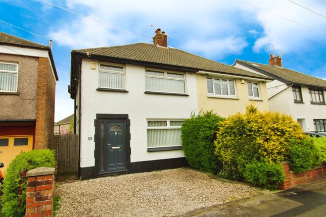 Thumbnail Semi-detached house for sale in Greenfield Avenue, Dinas Powys