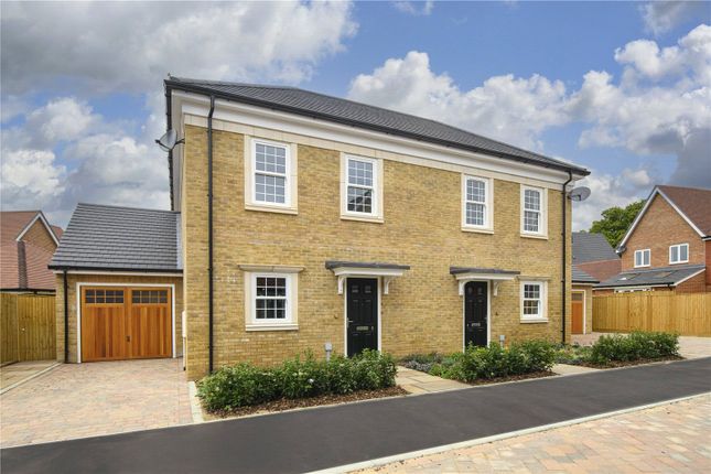 Thumbnail Detached house for sale in Goldfinches, Crookham Village, Fleet, Hampshire