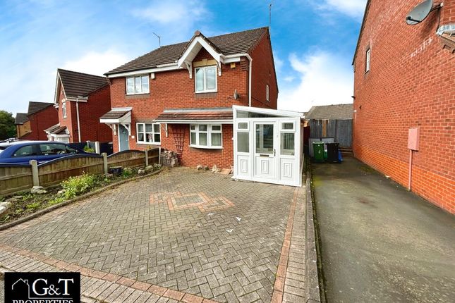 Thumbnail Semi-detached house for sale in Beaumaris Close, Dudley