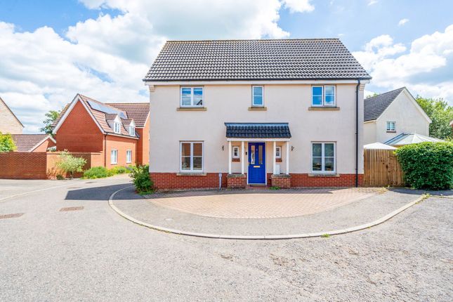 Thumbnail Detached house for sale in Red Robin Close, Tharston, Norwich