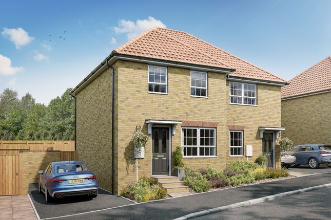 Thumbnail Semi-detached house for sale in "Maidstone" at Ackholt Road, Aylesham, Canterbury