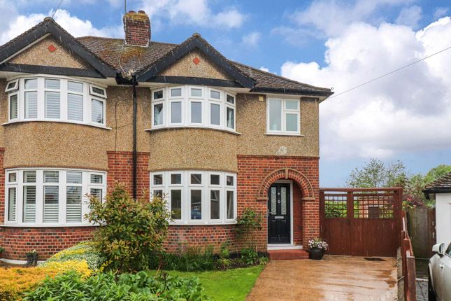 Thumbnail Semi-detached house for sale in Maxwell Rise, Oxhey Village, Watford