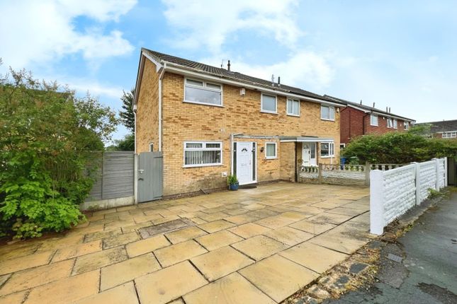 Thumbnail Semi-detached house for sale in Abbingdon Way, Leigh