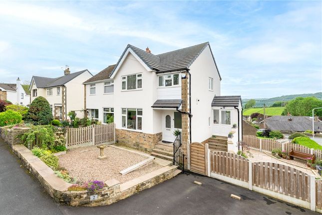 Thumbnail Semi-detached house for sale in Otley Mount, East Morton, West Yorkshire