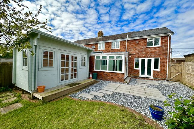 Semi-detached house for sale in Pilley Hill, Pilley, Lymington, Hampshire