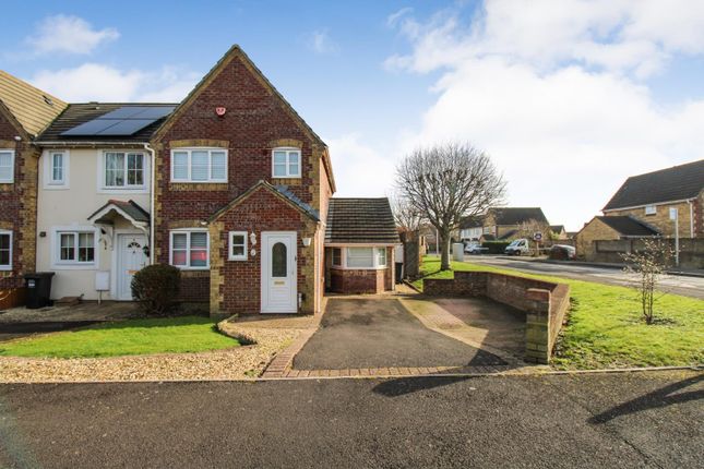 Thumbnail End terrace house for sale in Greengage Close, Weston-Super-Mare