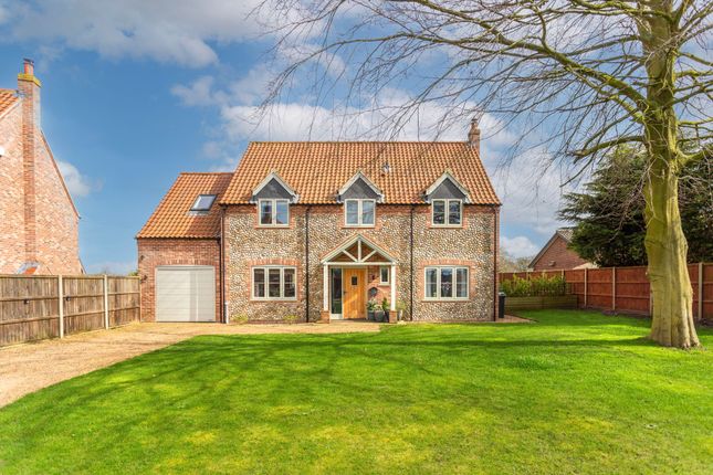 Thumbnail Detached house for sale in Copper Beech Close, Whissonsett, Dereham