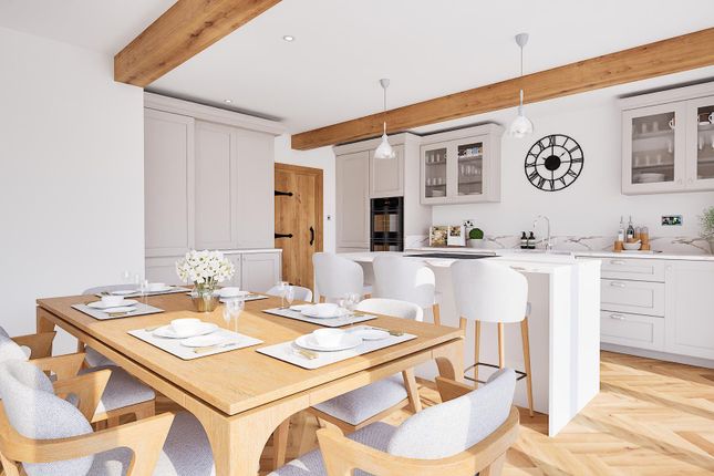 CGI Open Plan Living Dining Kitchen