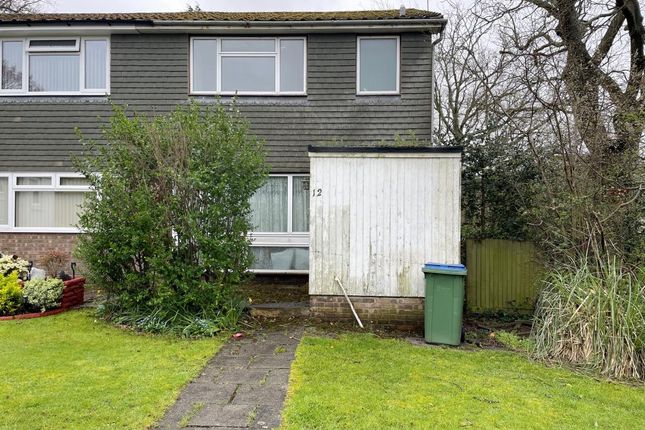 Thumbnail End terrace house for sale in 12 Saville Gardens, Billingshurst, West Sussex