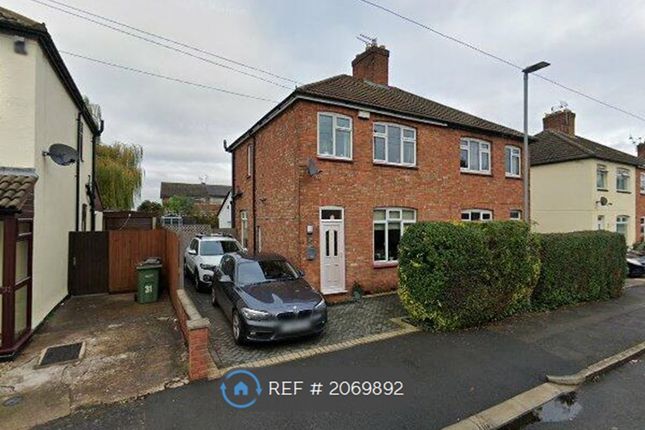 Thumbnail Semi-detached house to rent in Waterloo Crescent, Wigston