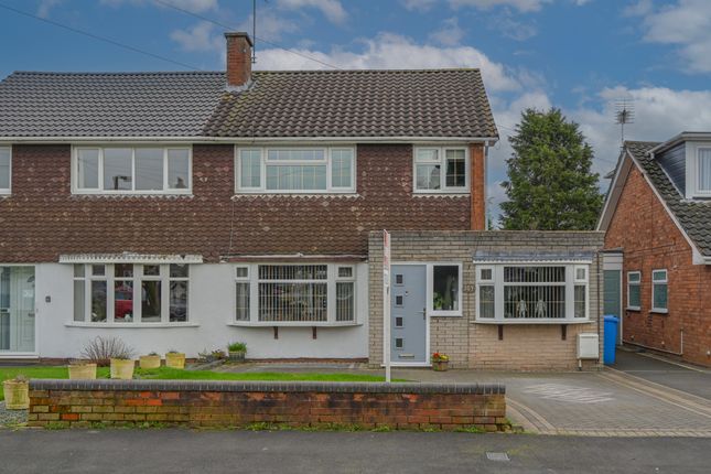 Thumbnail Semi-detached house for sale in Fairoaks Drive, Great Wyrley, Walsall