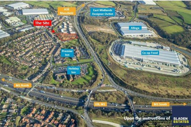Thumbnail Land for sale in Phase 3 - The Village, Maisies Way, South Normanton