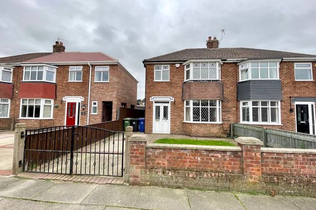 Semi-detached house for sale in Frobisher Avenue, Grimsby