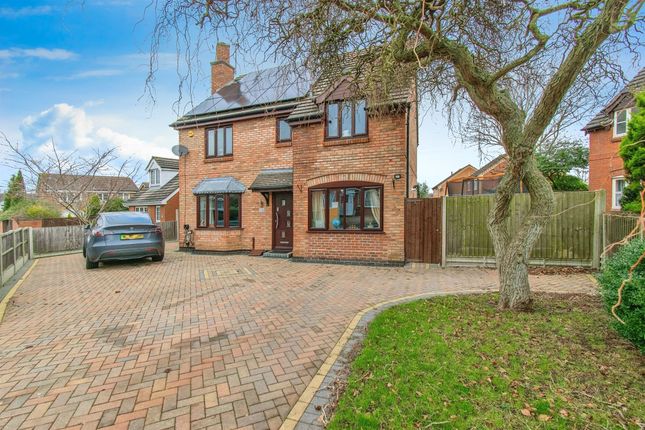 Thumbnail Detached house for sale in Needham Close, Oadby, Leicester