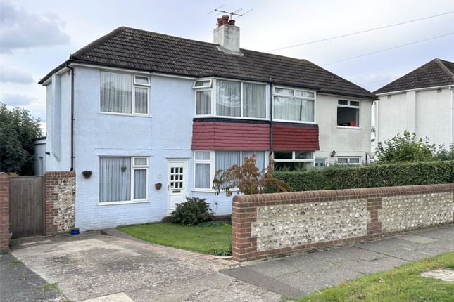 Semi-detached house for sale in Fircroft Avenue, North Lancing, West Sussex