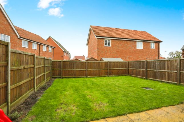 Semi-detached house for sale in Fuller Way, Stowmarket, Suffolk